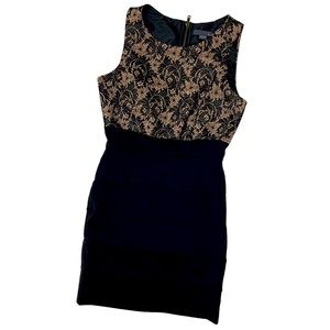 Forever 21 / XXI Combination Lace Bodycon Dress